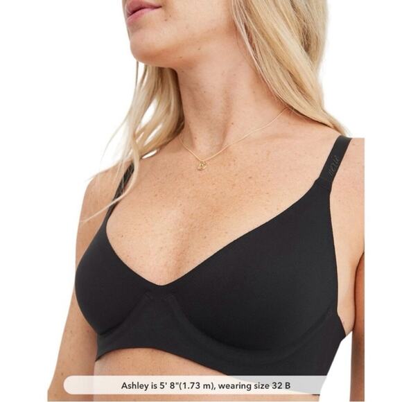 Aerie Smoothez Black Wireless Bra XS – Seamless Unlined Bralette - Picture 1 of 5
